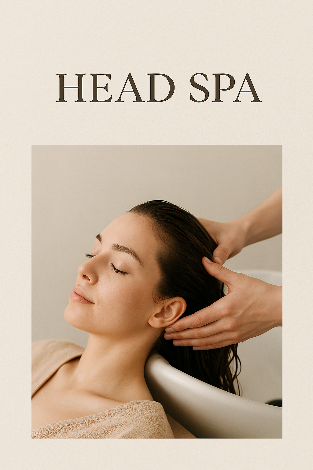 Head spa intégral + séchage
